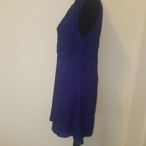 💜Ya Los Angeles Purple Fringe Dress💜 - Picture 5 of 9